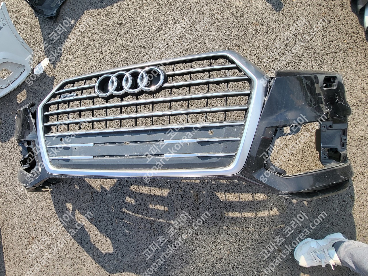 아우디 Q7 4M 전기 앞범퍼 35 TDI TSFI 사진 2
