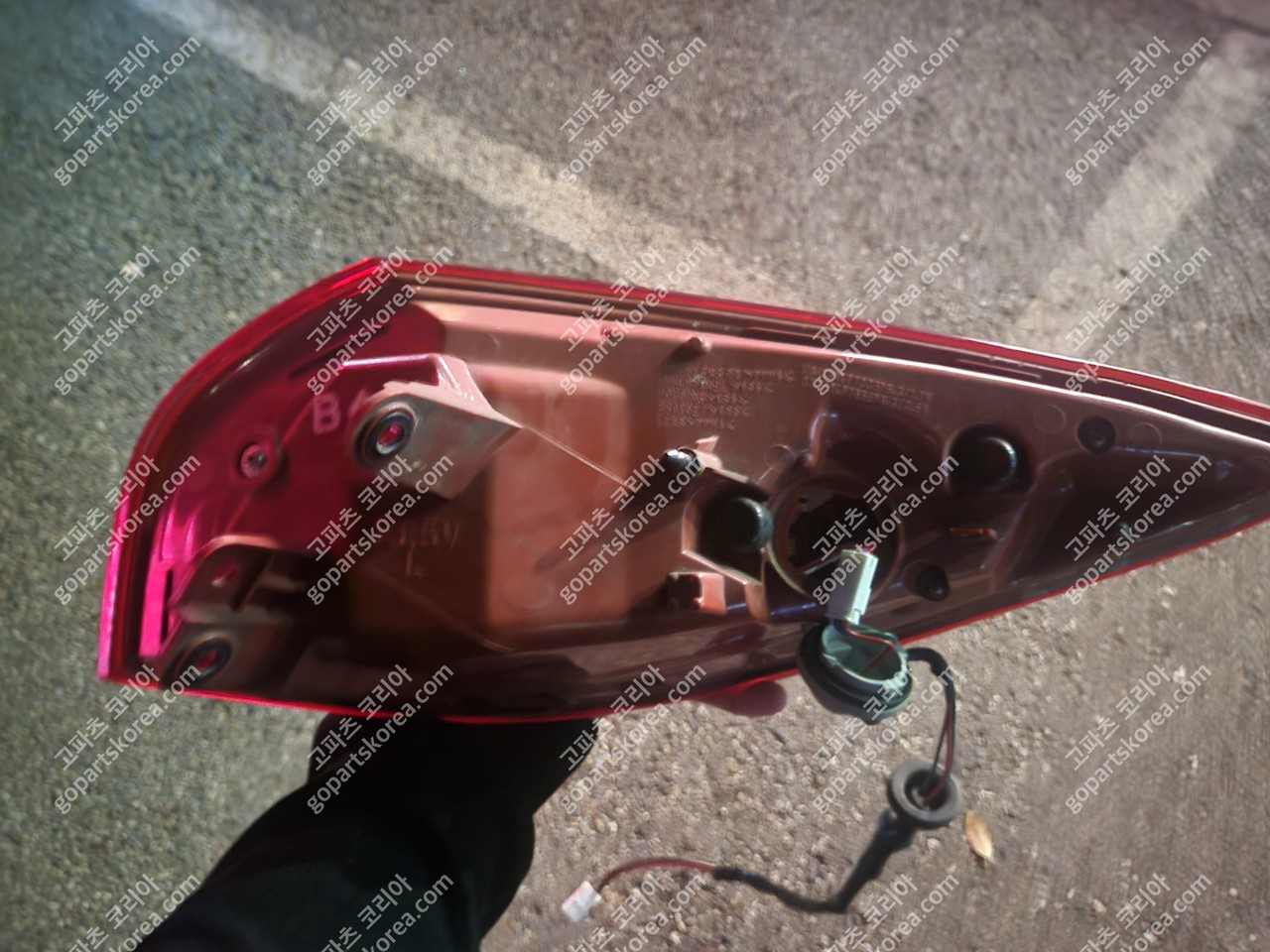 인피니티 EX35 테일램프 운전석 중고