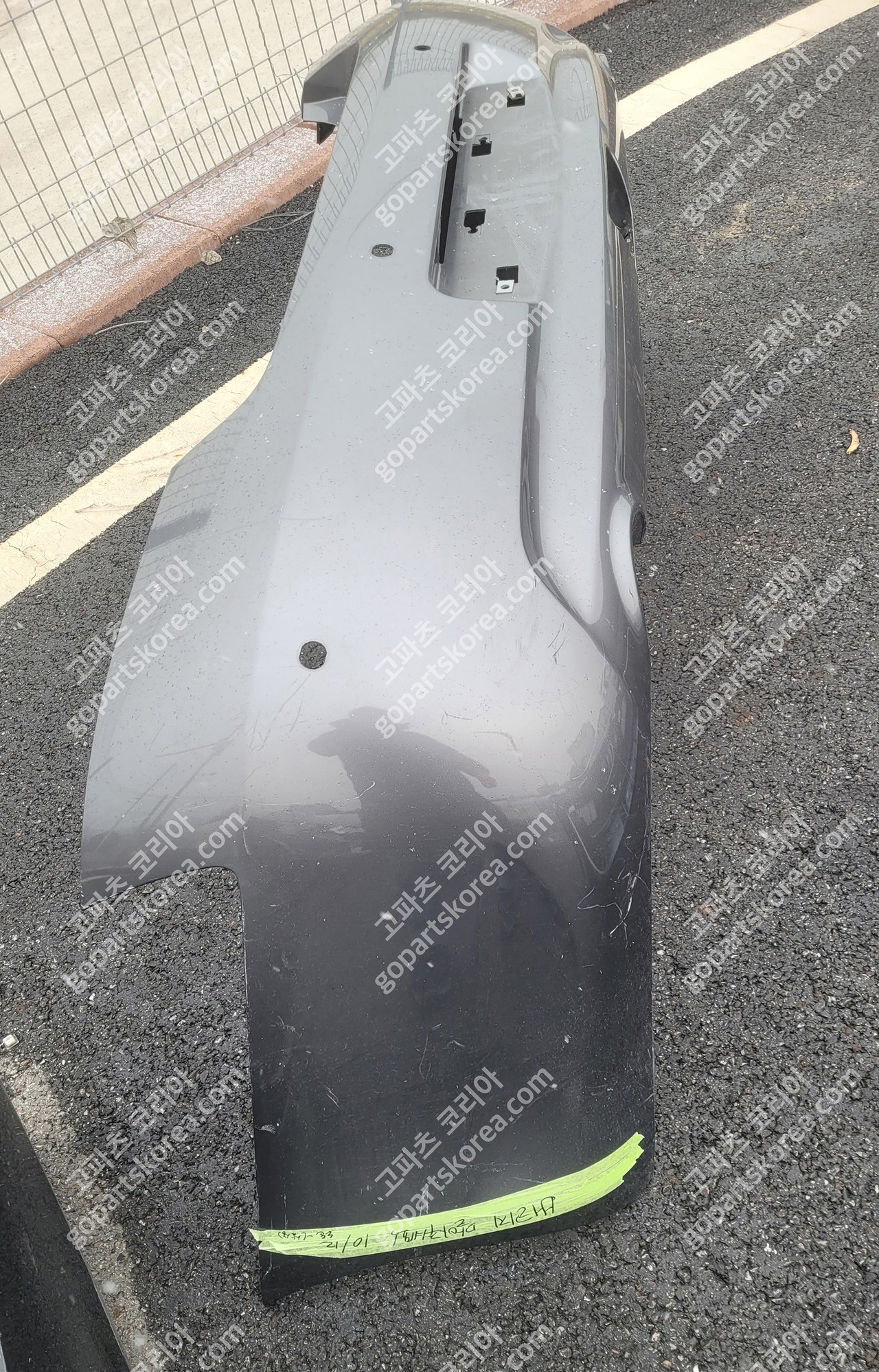 인피니티 G35 뒷범퍼 긴번호판타입 하단등타입 센서구멍모양확인 G25 G35 G37 호환 중고