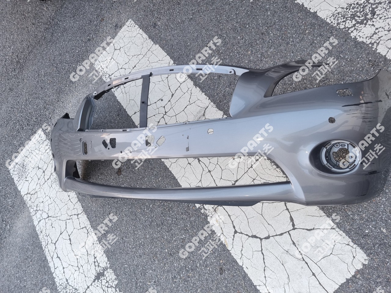 인피니티 M37 4세대 앞범퍼 전피 프론트밤바 일반타입 중고