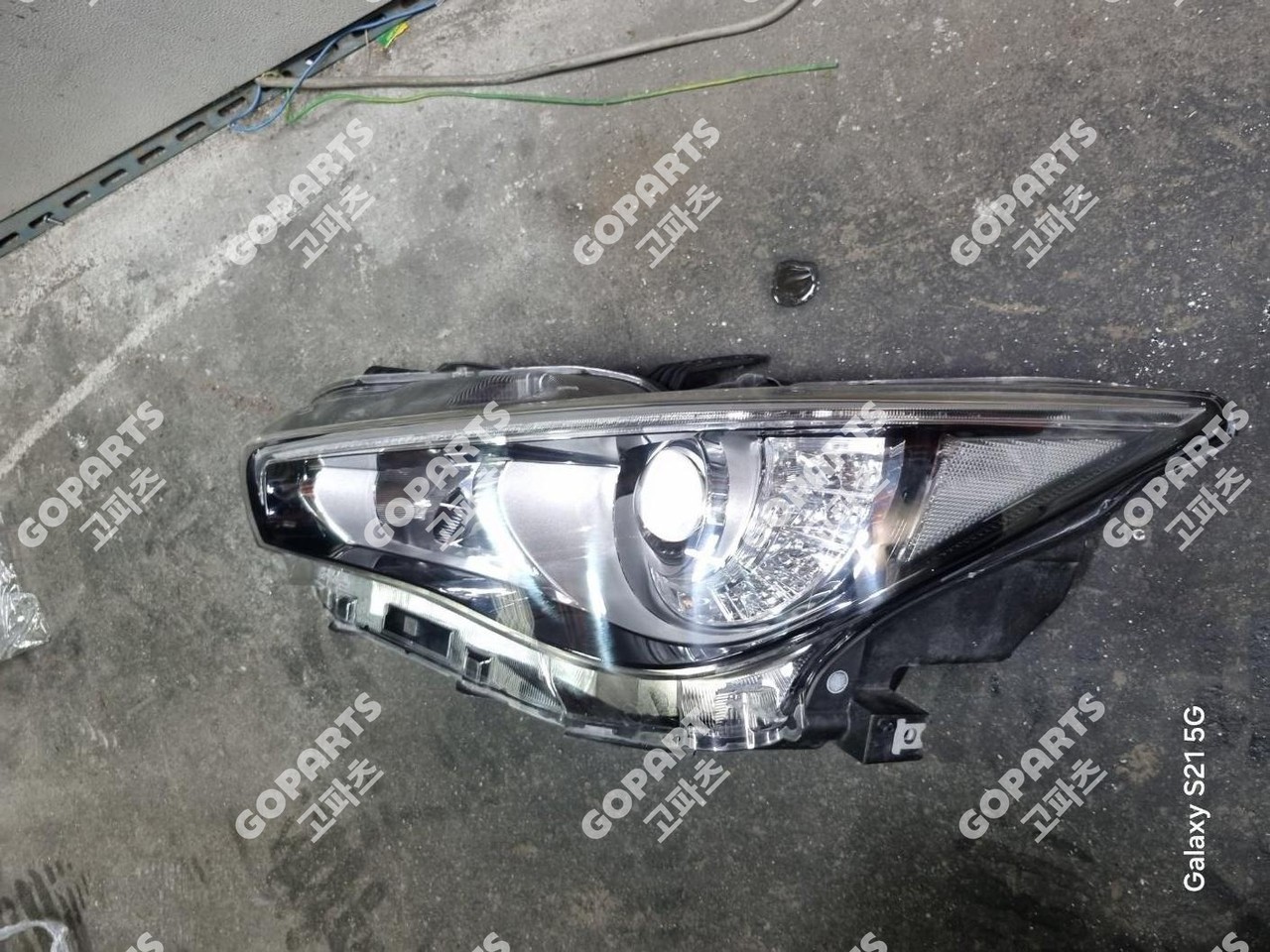 인피니티 Q50 운전석헤드라이트전조등램프 파란배선타입 사진 2