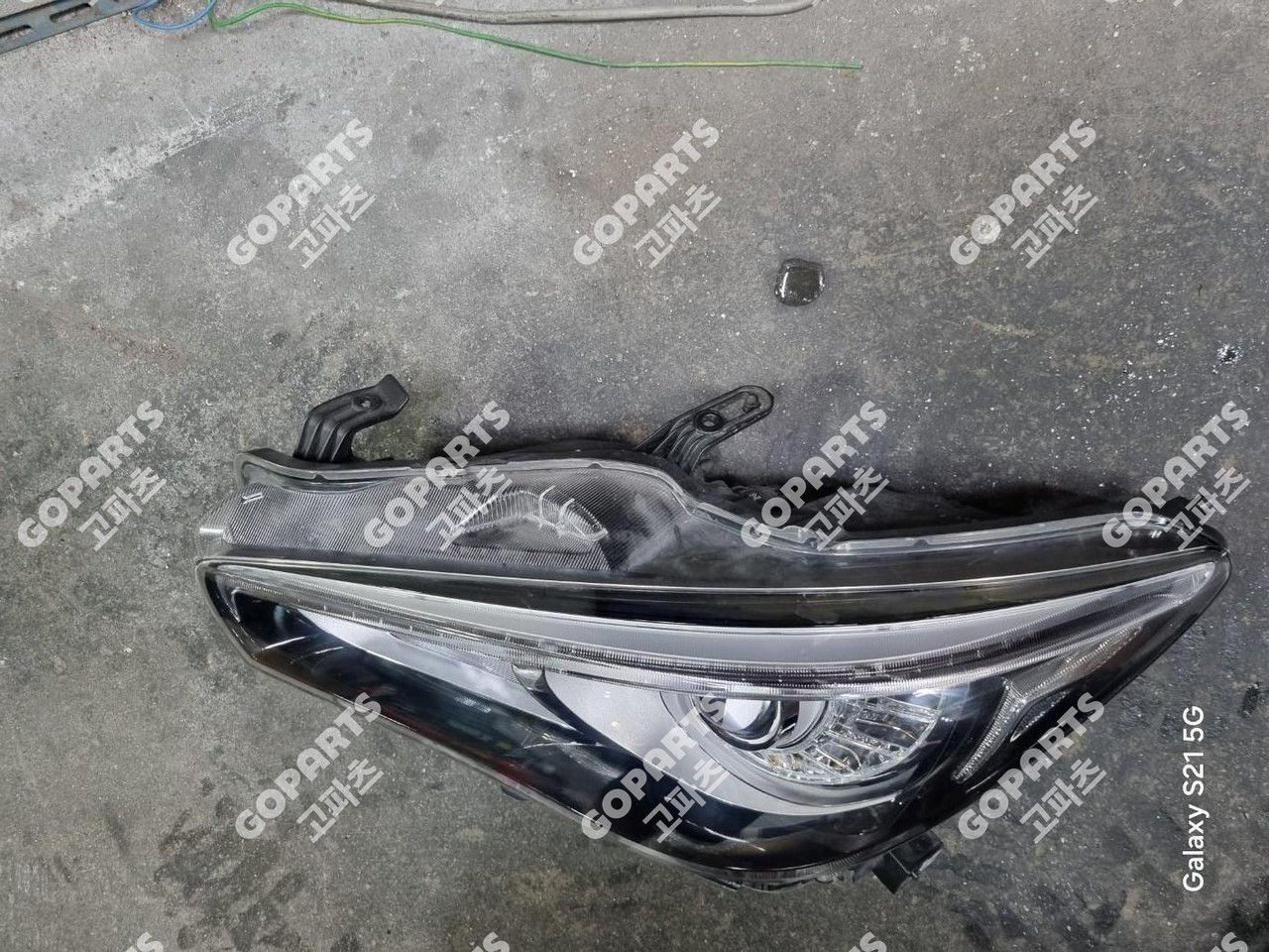 인피니티 Q50 운전석헤드라이트전조등램프 파란배선타입 사진 3