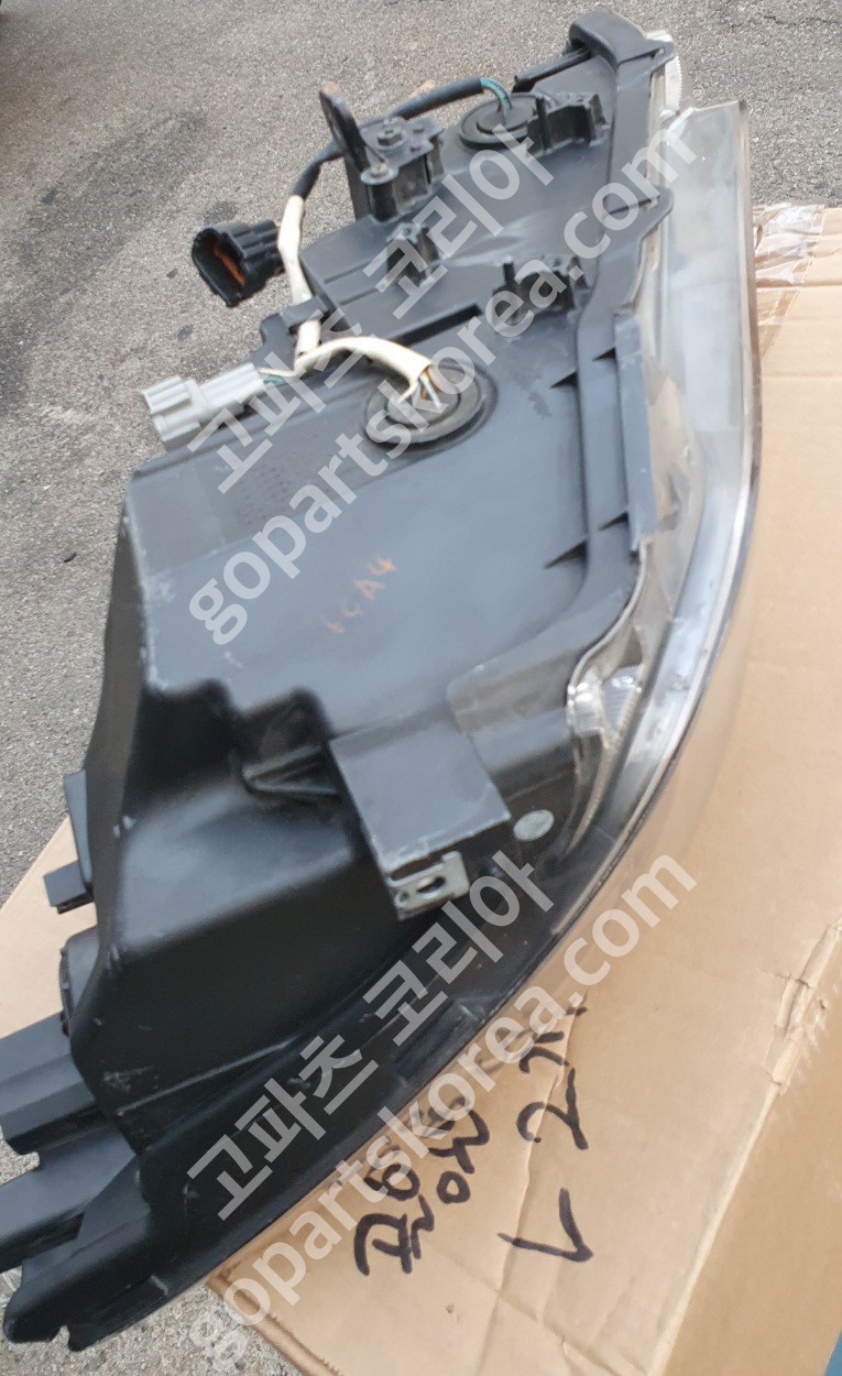 인피니티 Q50 헤드라이트 운전석 배선 흰타입 중고