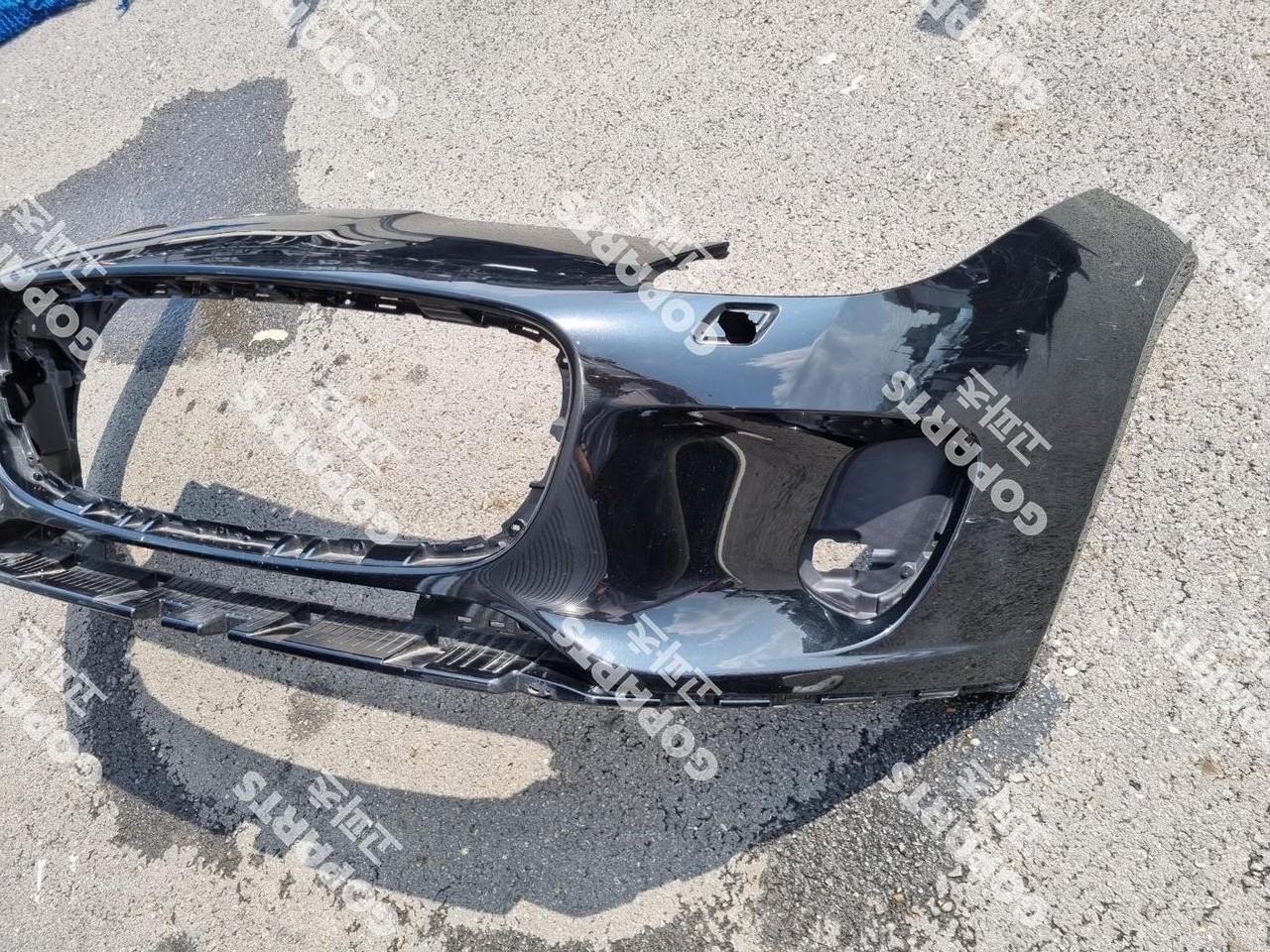 재규어 F타입 P300 전기형 앞범퍼 중고