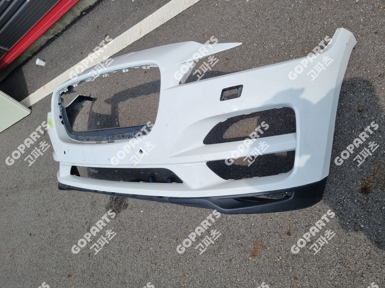 재규어 F페이스 전기 앞범퍼 전피 프론트밤바 중고