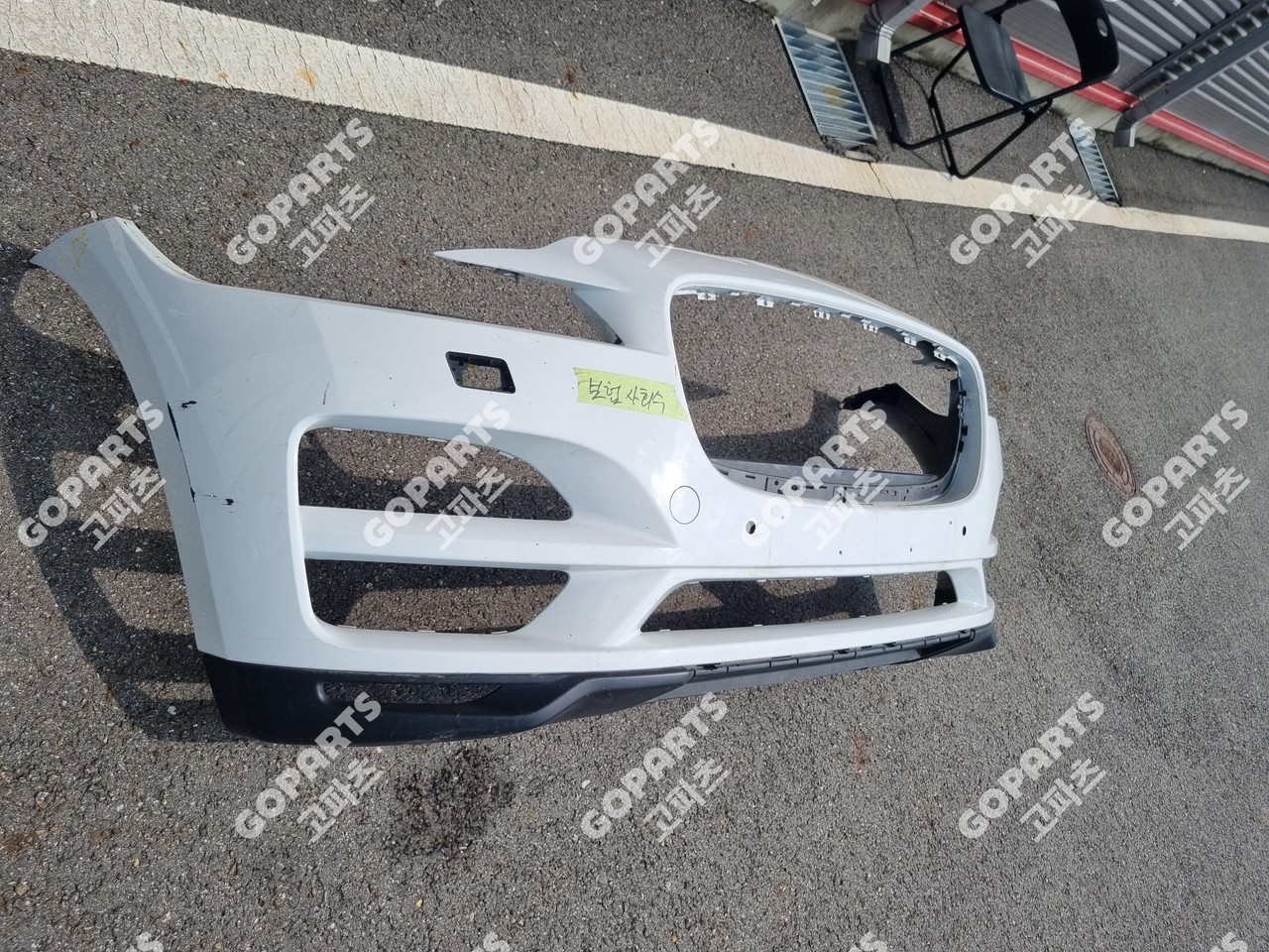 재규어 F페이스 전기 앞범퍼 전피 프론트밤바 사진 3