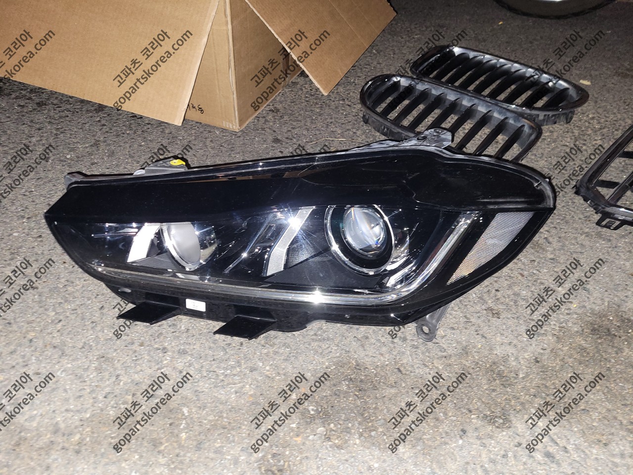 재규어 XE 헤드라이트 조수석 제논타입 앗세이 중고