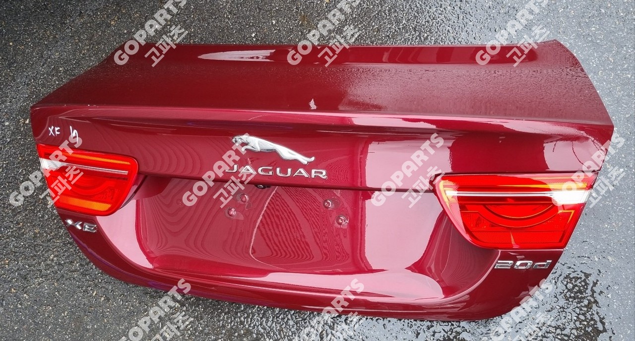 재규어 XE 1세대 전기 트렁크 빽도어 트렁크리드 리드도어 앗세이어셈블리 중고