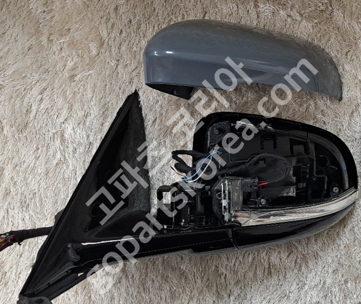 재규어 XF X250 사이드미러 운전석 앗세이 16핀 중고