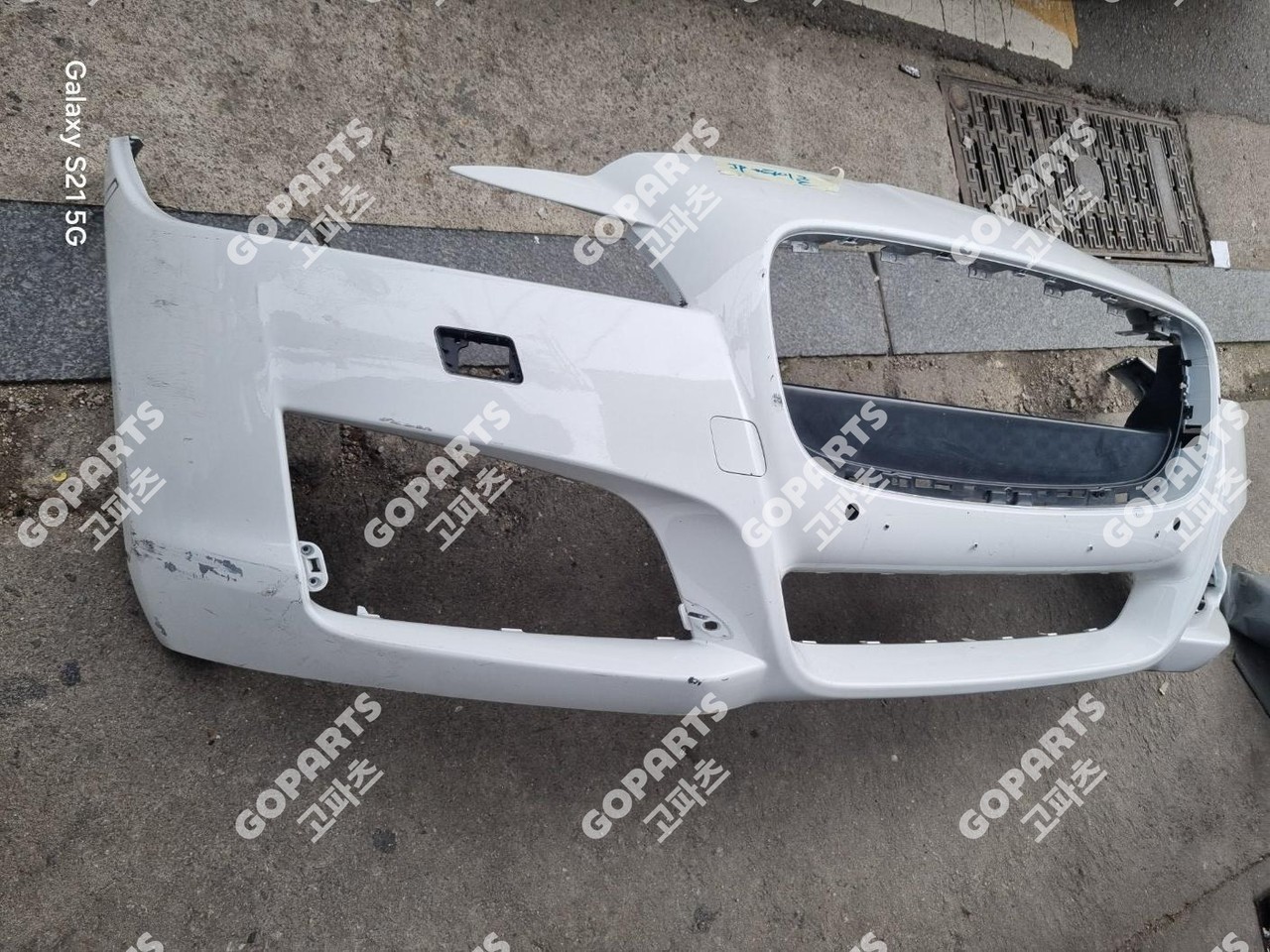 재규어 XF X260 전기 전범퍼 앞범퍼 전피 프론트밤바 일반타입 중고