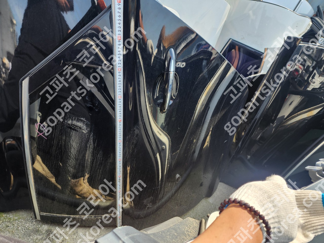 재규어 XJ L X351 도어 운전석 뒷 압축도어 소프트클로징타입 중고