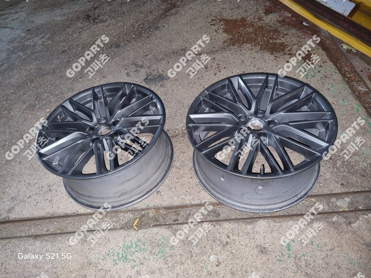 제네시스 G70 1세대 앞휠프론트전면바퀴 8J 18인치 ET34 사진 2