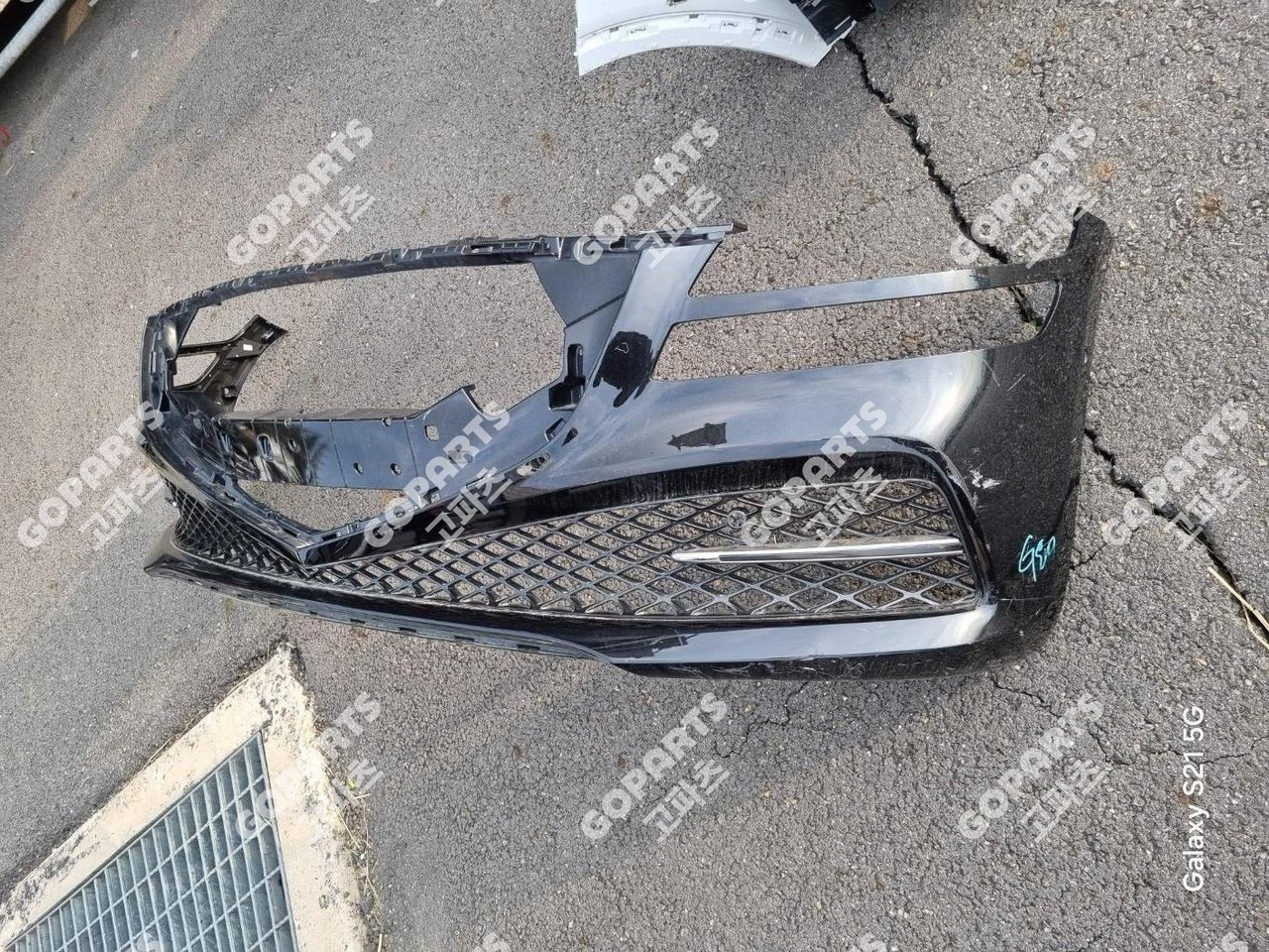 제네시스 G80 GR3 3세대 전기 앞범퍼 전피 프론트밤바 일반 사이드센서O 중고