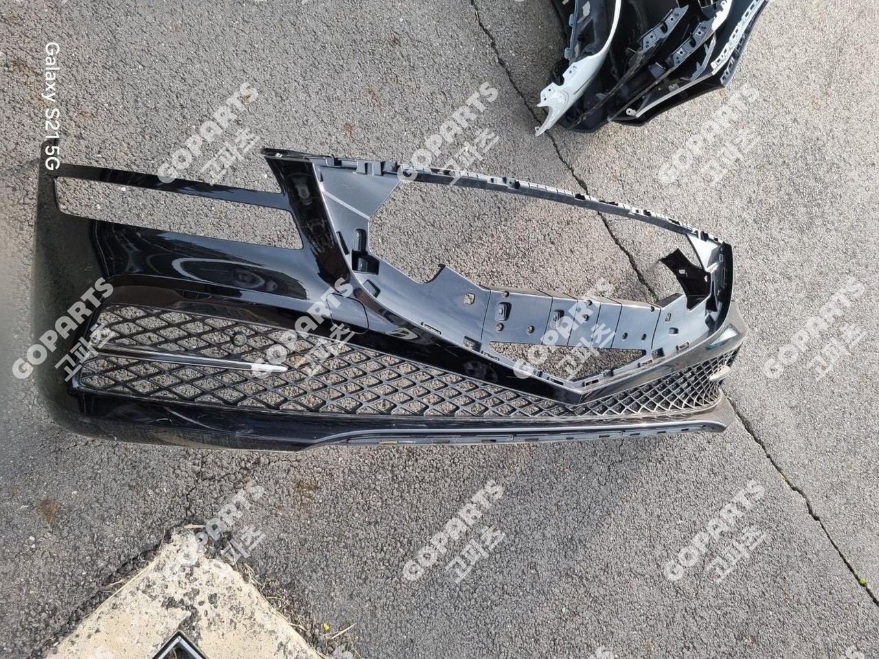 제네시스 G80 GR3 3세대 전기 앞범퍼 전피 프론트밤바 일반 사이드센서O 사진 2