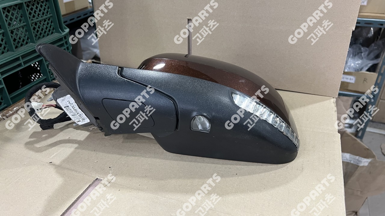 지프 그랜드 체로키 4세대후기 운전석사이드미러 전자동접이 블라인드스팟BSM 열선앗세이 사진 3