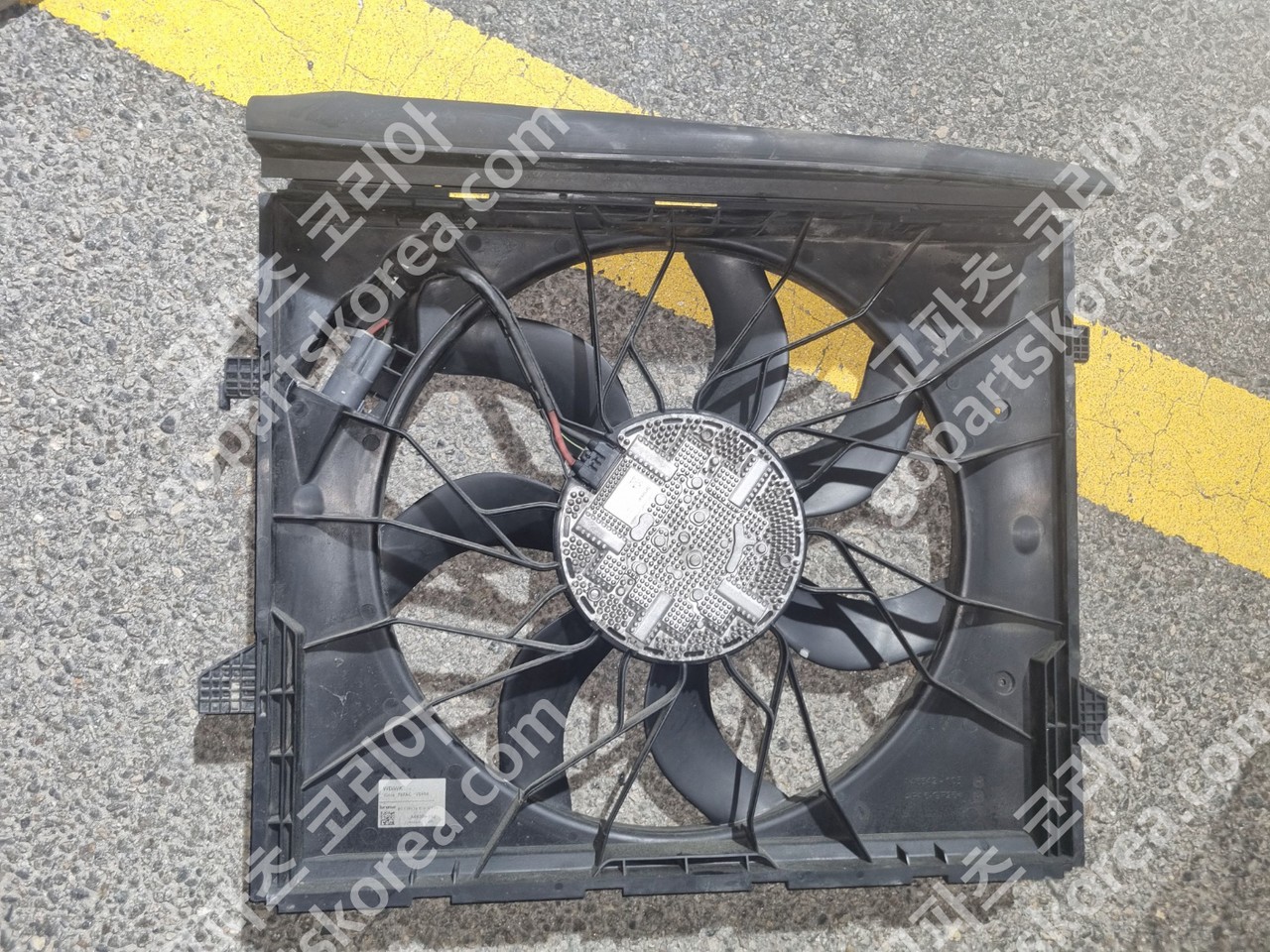 지프 그랜드체로키 부품 라디에이터 펜 - 휘발유 앗세이 사진 2