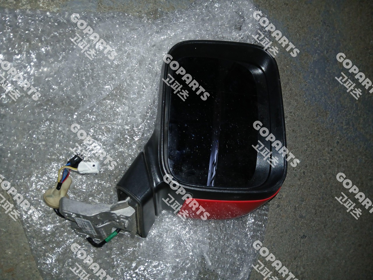 지프 레니게이드 운전석사이드미러 앗세이어셈블리 블라잇드스팟X 측후방센서X 9핀 7+2핀 중고