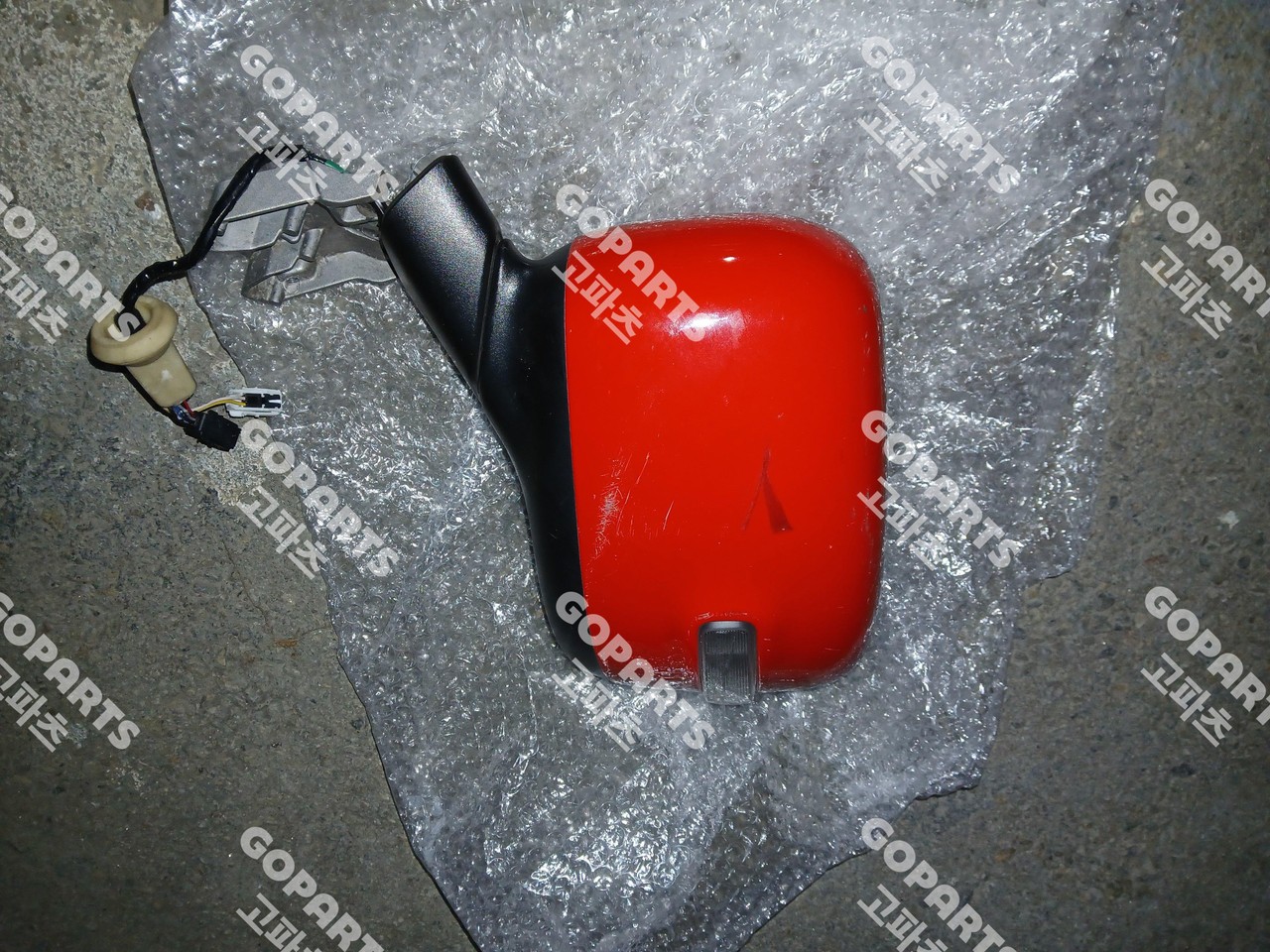 지프 레니게이드 운전석사이드미러 앗세이어셈블리 블라잇드스팟X 측후방센서X 9핀 7+2핀 사진 2