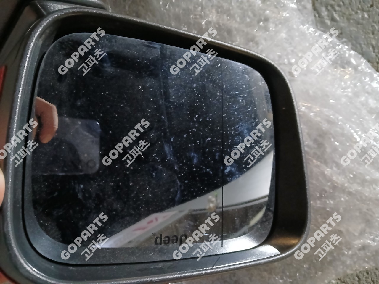 지프 레니게이드 운전석사이드미러 앗세이어셈블리 블라잇드스팟X 측후방센서X 9핀 7+2핀 사진 4