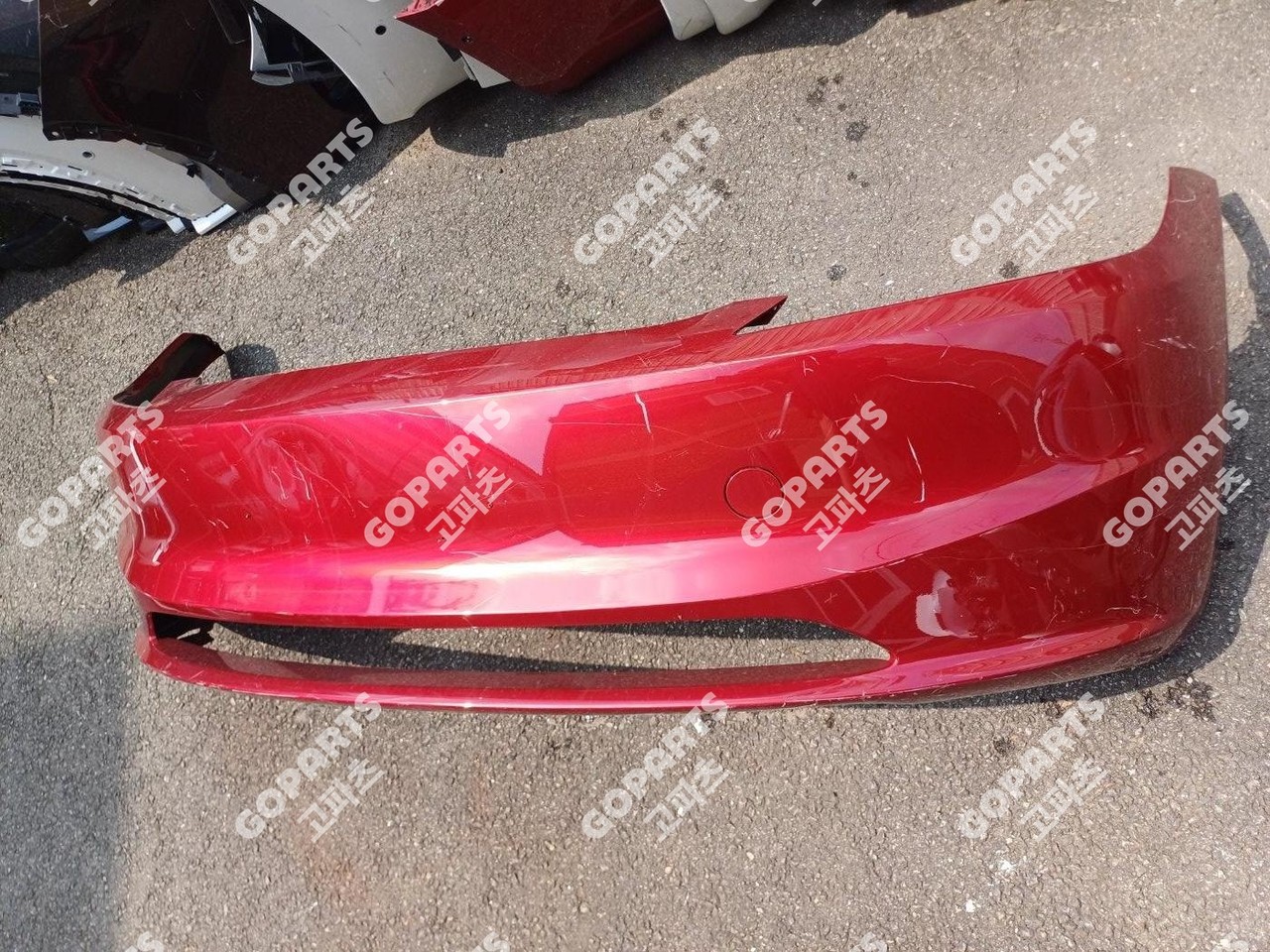 테슬라 모델3 후기형 하이앤드 앞범퍼 중고