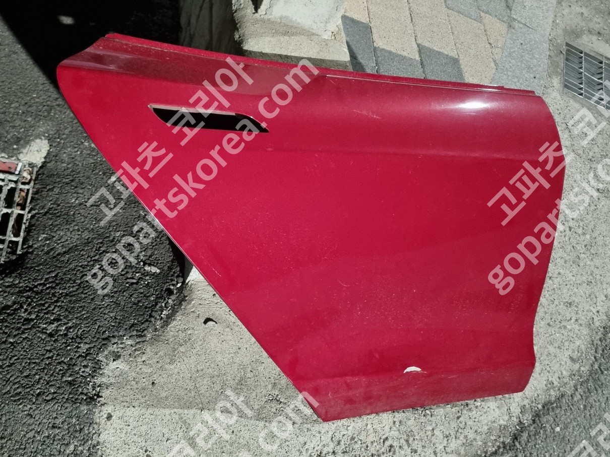 테슬라 모델S 도어 조수석 뒷도어 중고