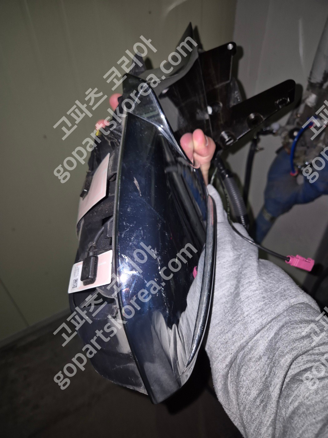 테슬라 모델S 사이드미러 조수석 앗세이 사진 8