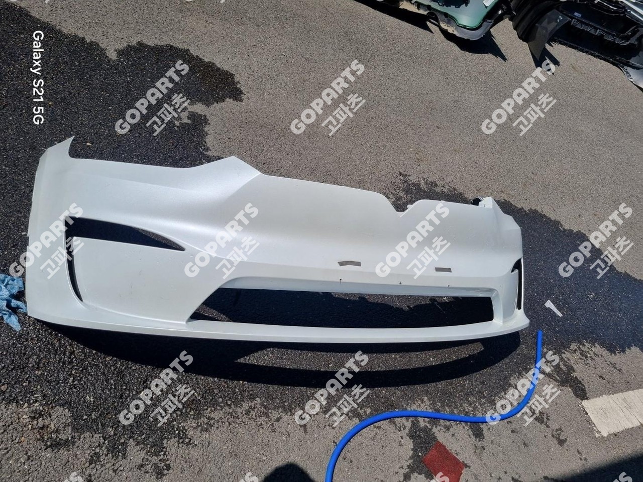 테슬라 모델X 2세대 리프레쉬 앞범퍼 전피 프론트밤바 일반타입 중고