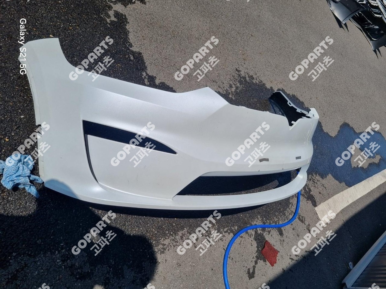 테슬라 모델X 2세대 리프레쉬 앞범퍼 전피 프론트밤바 일반타입 사진 2