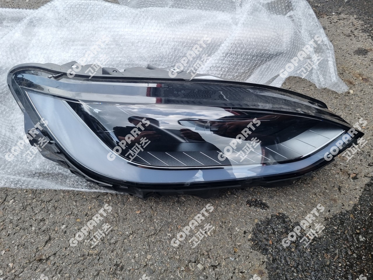 테슬라 모델X 2세대 리프레쉬 조수석매트릭스헤드라이트램프 LED전조등 중고