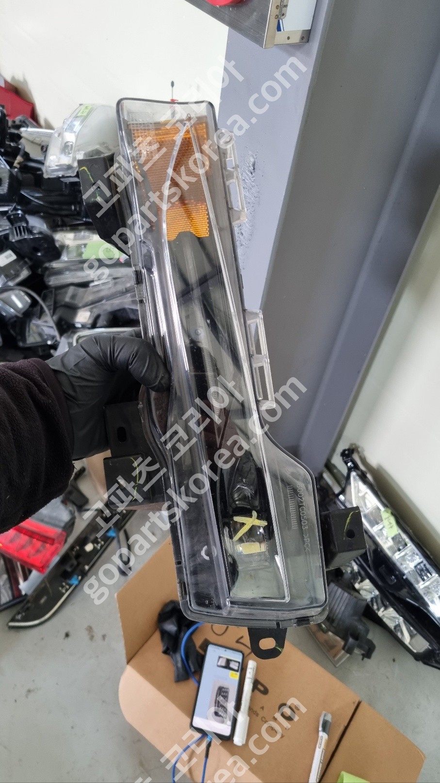 테슬라 모델Y 안개등 운전석 중고