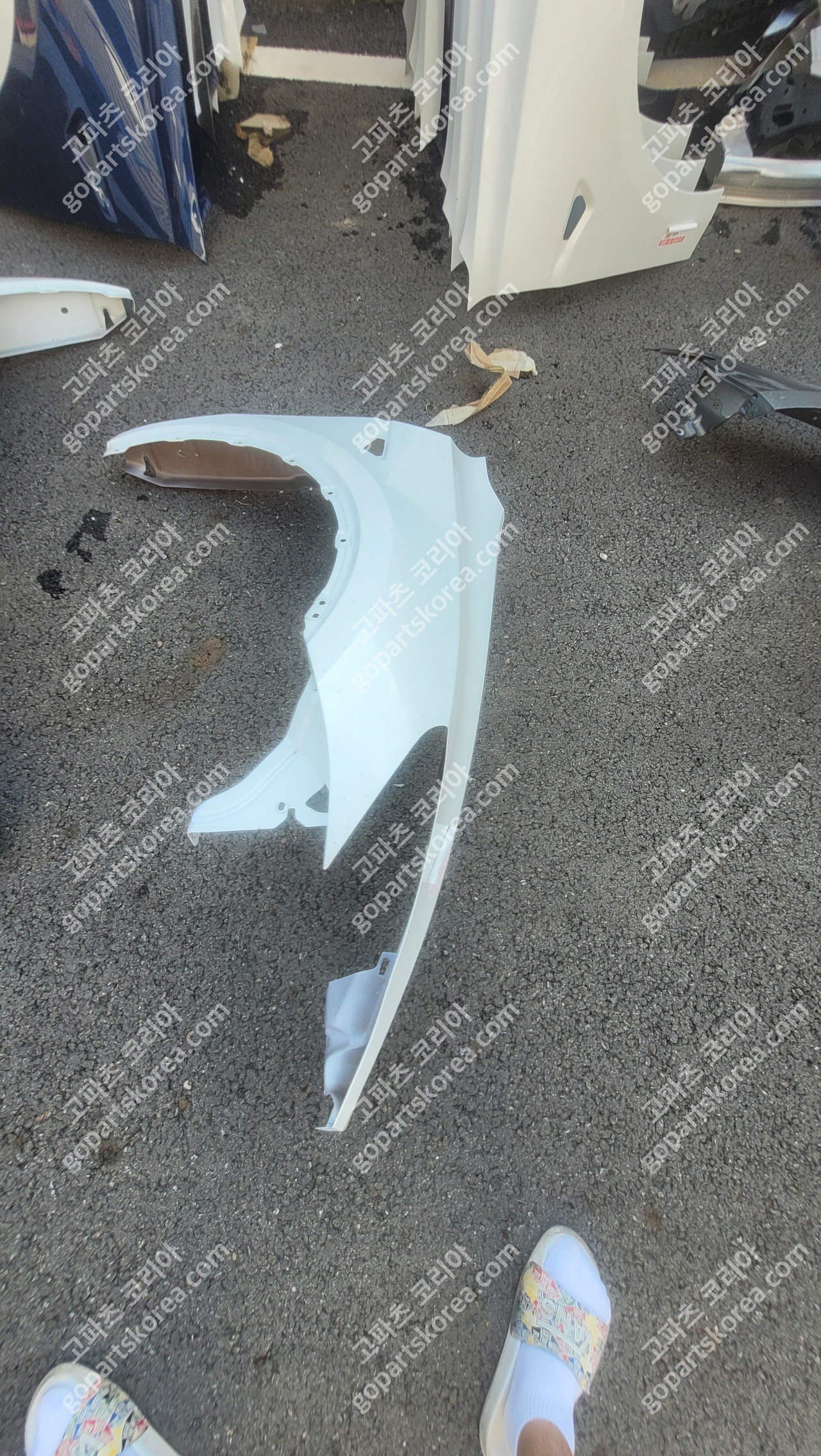 테슬라 모델Y 휀더 조수석 앞휀더 2020 중고