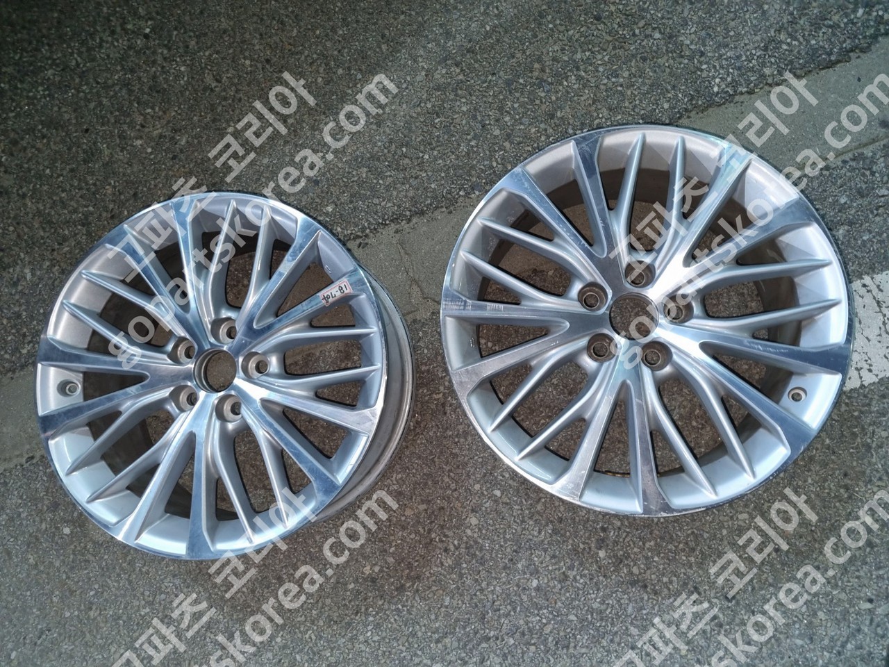 토요타 캠리 휠 18인치 8J40 중고