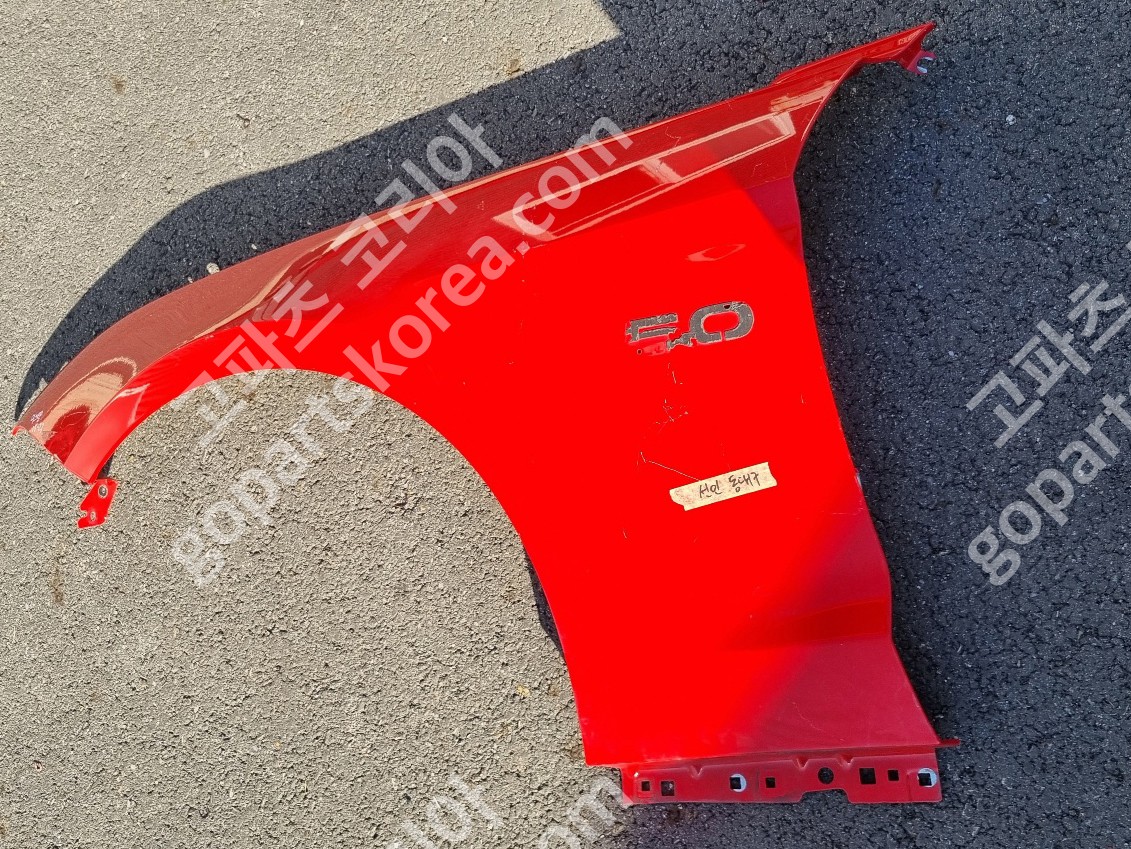 포드 머스탱 휀더 운전석 앞휀더 중고