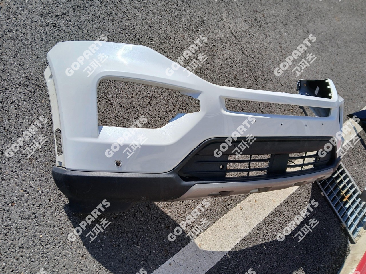 포드 익스플로러 6세대 전기 앞범퍼 전피 상중하디퓨저 스포일러하단범퍼 중고