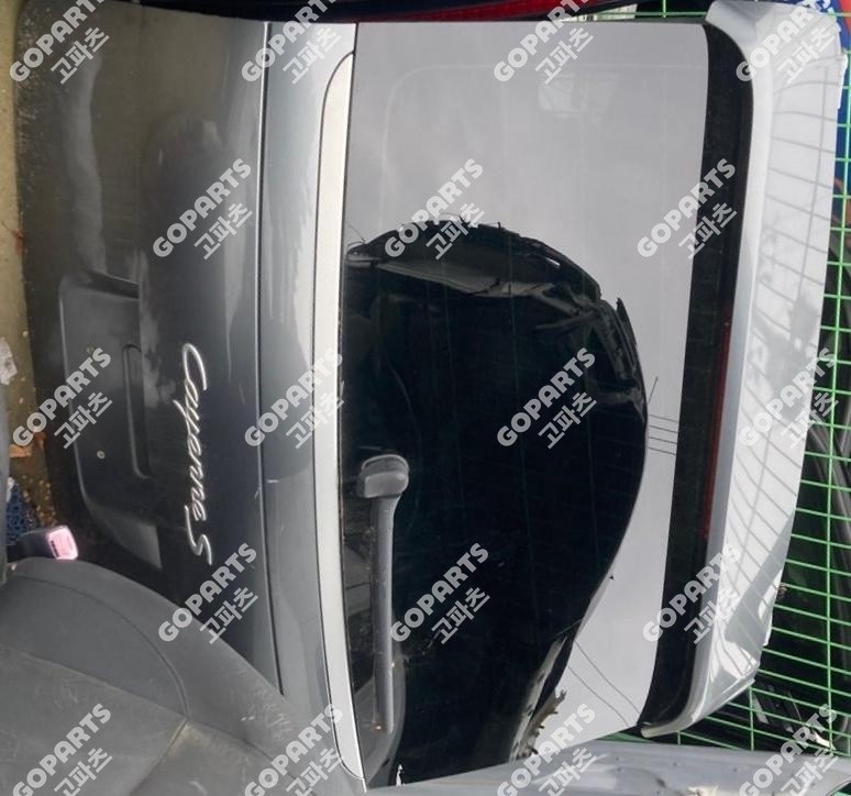 포르쉐 카이엔 1세대 955 957 트렁크 빽도어 트렁크리드앗세이어셈블리 중고