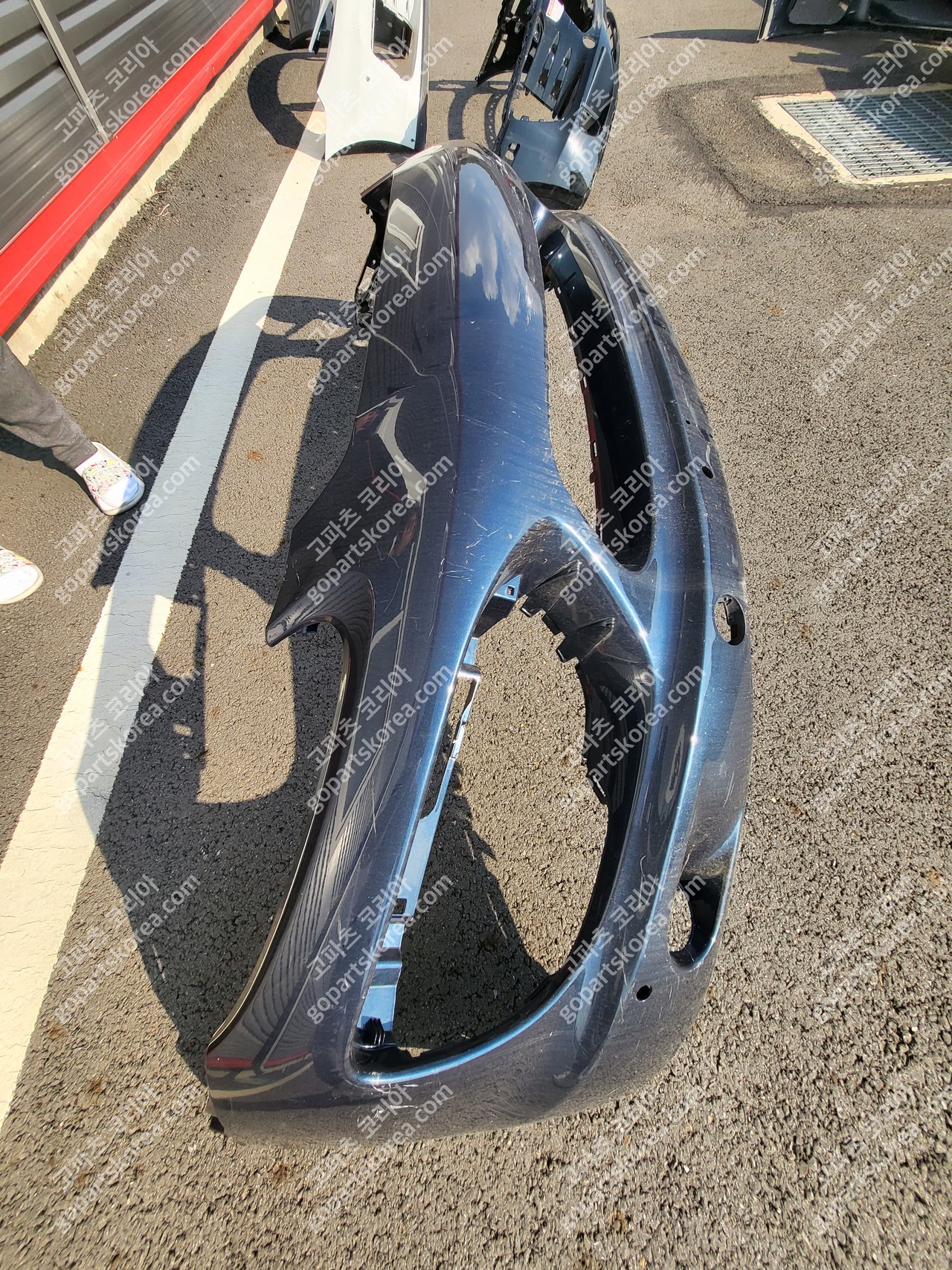 포르쉐 카이엔 958 앞범퍼 중고