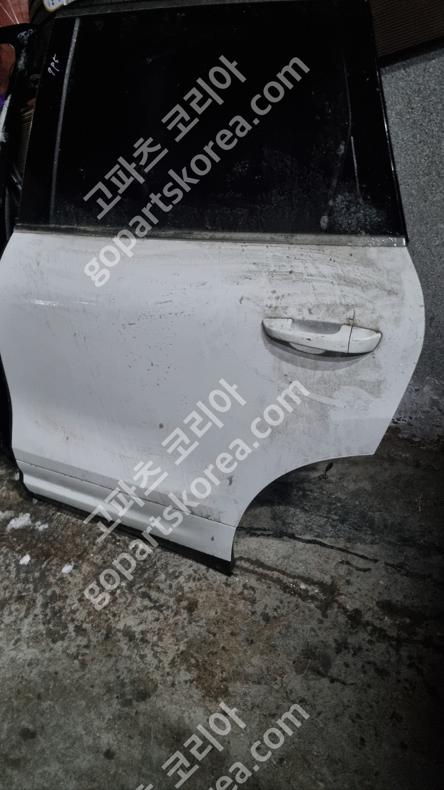 포르쉐 카이엔 958 후기 도어 운전석 뒷도어 앗세이 중고