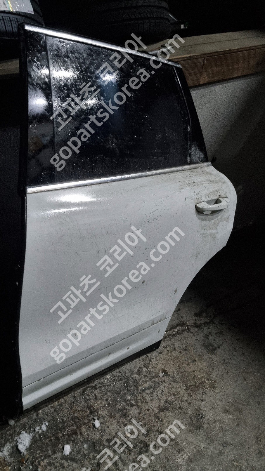 포르쉐 카이엔 958 후기 도어 운전석 뒷도어 앗세이 사진 2