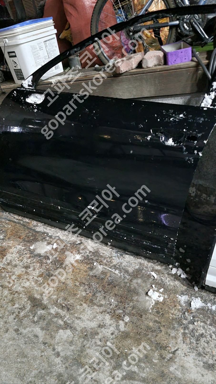 포르쉐 카이엔 958 후기 도어 운전석 앞도어 중고