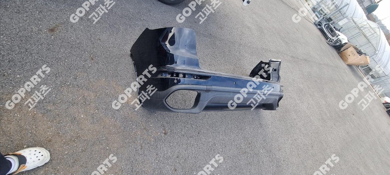 포르쉐 카이엔 958 후기 뒷범퍼 후피 사진 3