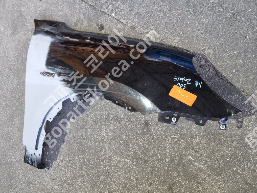 포르쉐 카이엔 958 후기 휀더 조수석 앞휀더 사진 2