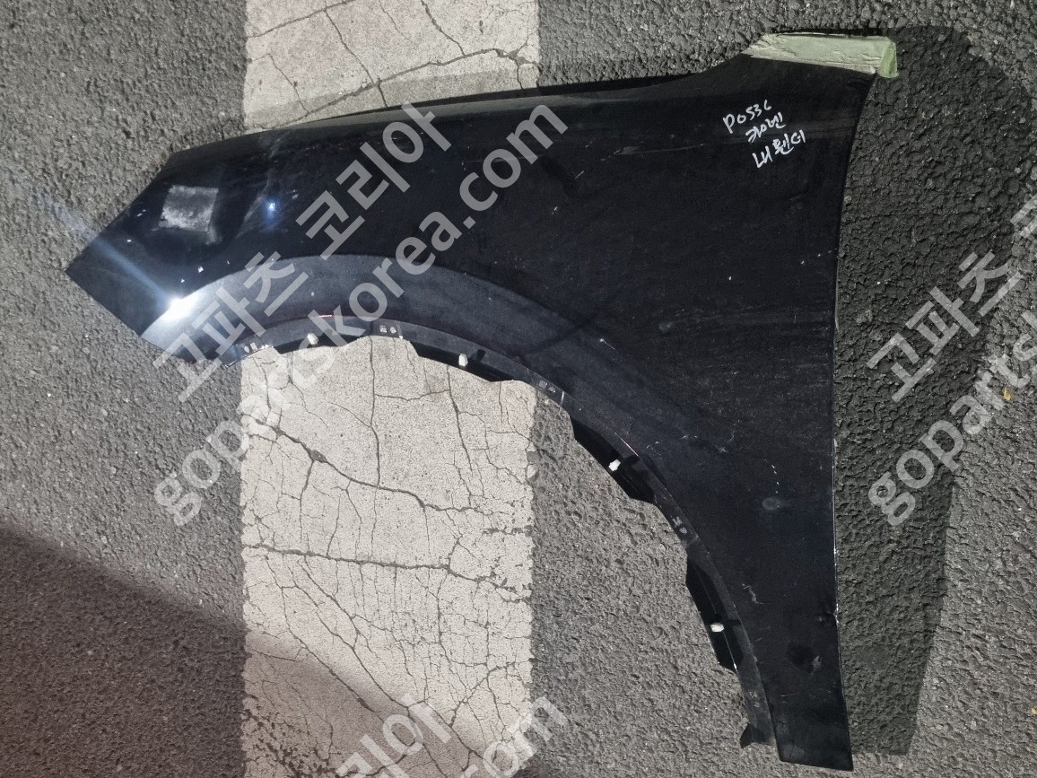 포르쉐 카이엔 9Y 휀더 운전석 앞휀더 2019 중고