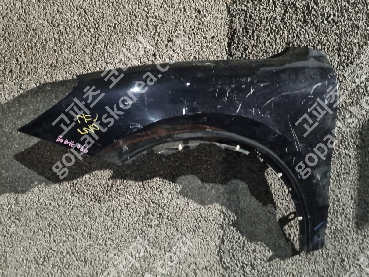 포르쉐 카이엔 9Y 휀더 운전석 앞휀더 2019 사진 6