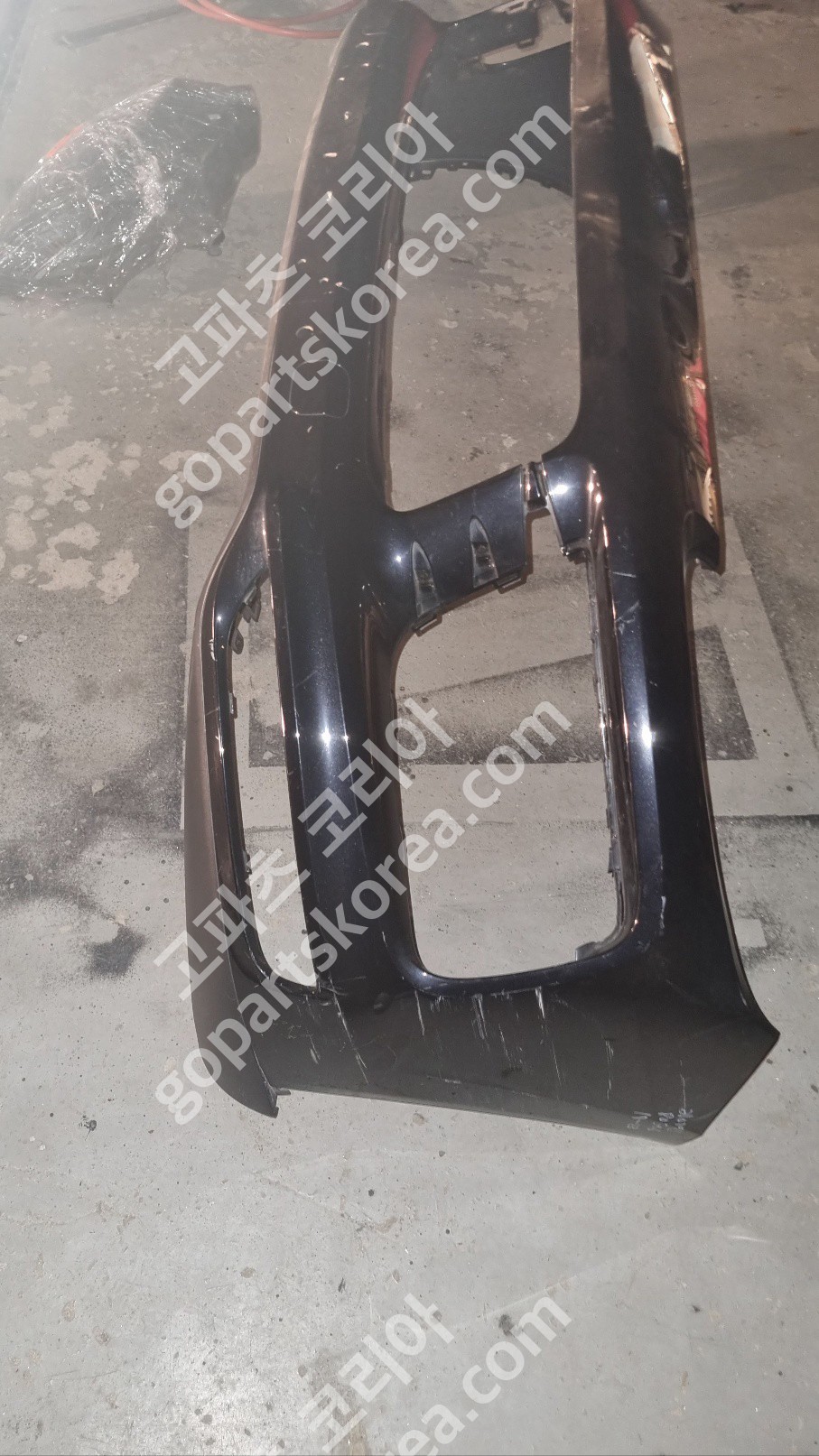 포르쉐 카이엔 PO536 전기 앞범퍼 중고