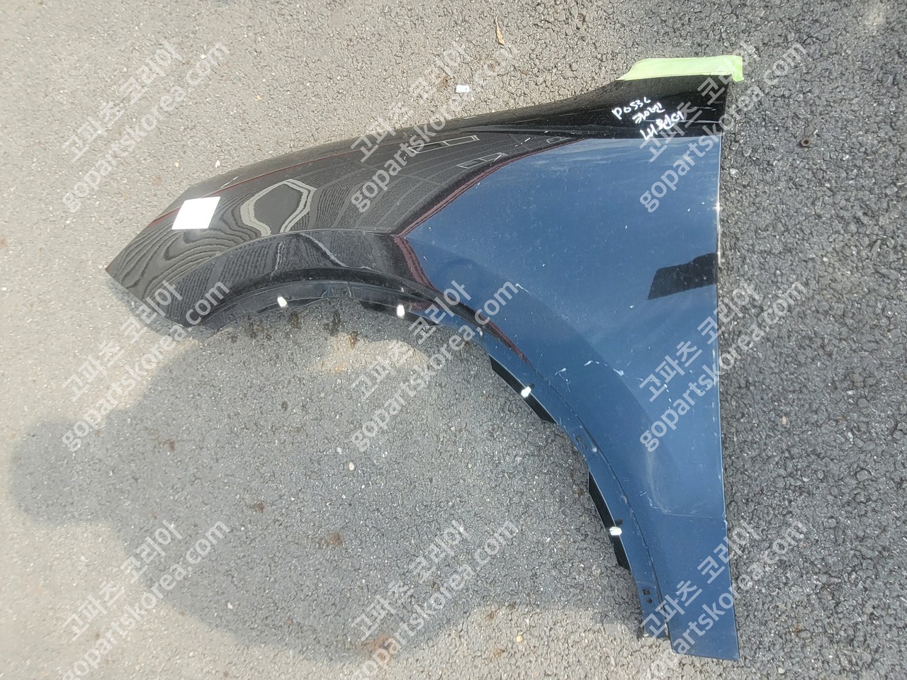 포르쉐 카이엔 PO536 휀더 운전석 앞휀더 중고