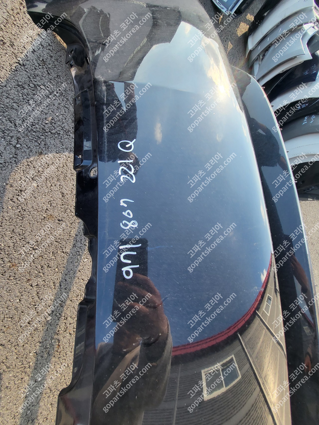 포르쉐 파나메라 앞범퍼 중고