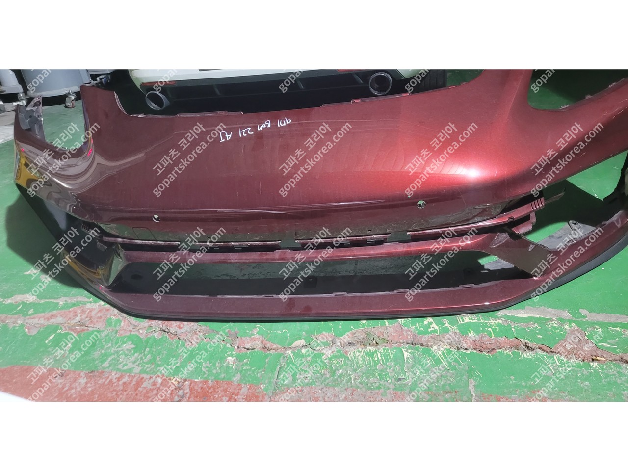 포르쉐 파나메라 971 후기 앞범퍼 사진 3