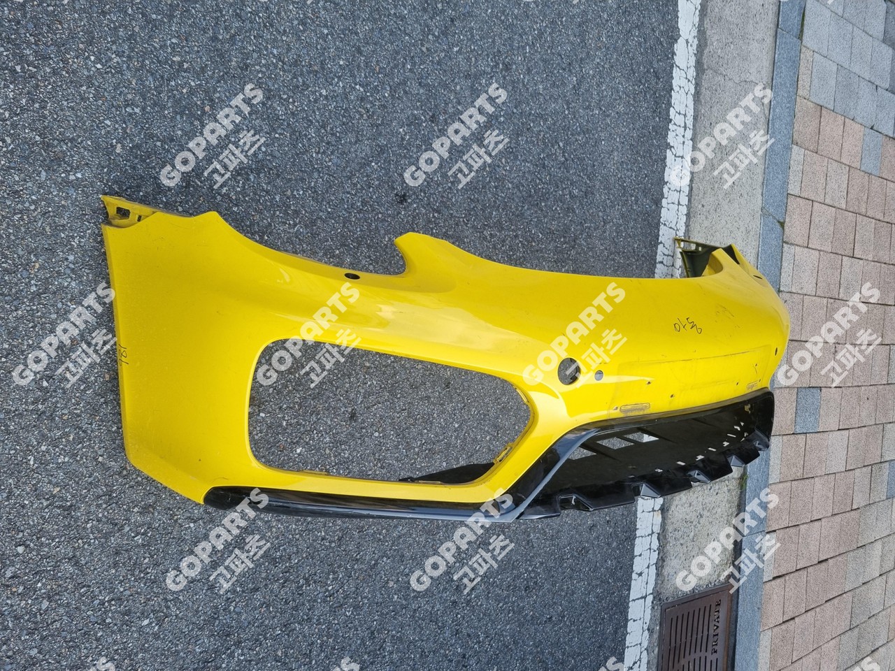 포르쉐 718박스터 카이맨 981 앞범퍼 전피 프론트밤바 전피 GTS타입 물노즐O 사진 3