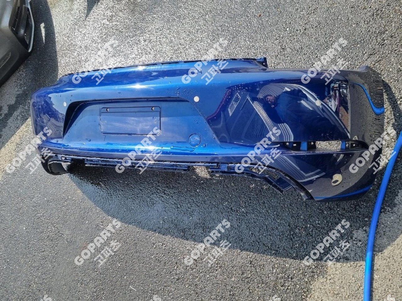 포르쉐 718박스터 카이맨982 뒷범퍼 리어밤바 일반 센서4구 사진 2