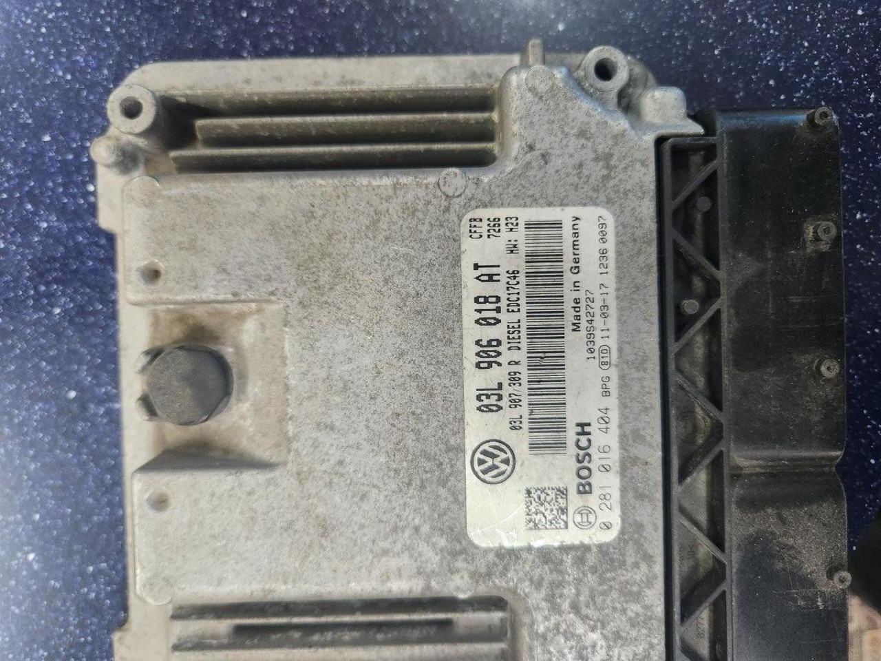 폭스바겐 골프6세대 제타공용ECU CFFB타입 중고